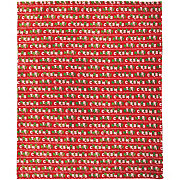 Destination Holiday Christmas Throw Blanket - Red Merry Christmas