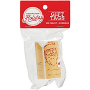 Destination Holiday Christmas Sticker Gift Tag Roll - Comfort & Joy