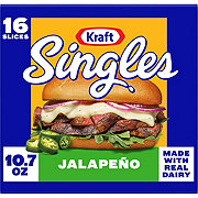 Kraft Singles Jalapeno Sliced Cheese