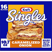 Kraft Singles Caramelized Onion Sliced Cheese