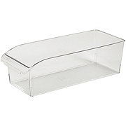 Destination Holiday Narrow Fridge Storage Bin - Clear