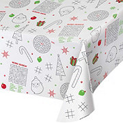 Creative Converting Paper Table Cover - Kids Christmas Activity