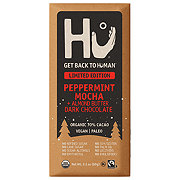 Hu Peppermint Mocha Almond Butter Dark Chocolate Christmas Bar