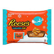 Reese's Caramel Cup Snack Size Christmas Candy