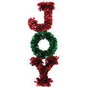 FC Young JOY Tinsel Christmas Wall Decor