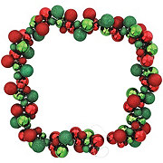 FC Young Ornament Cluster Christmas Garland - Red Green & Gold