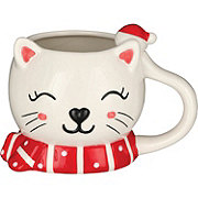 Destination Holiday Cat Christmas Mug