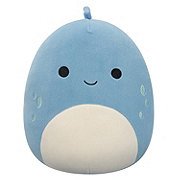 Squishmallows Blue Dino Christmas Plush