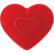 Destination Holiday Heart Shape Melamine Valentine's Bowl - Red