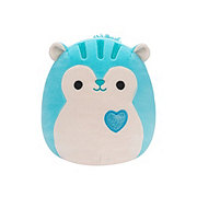 Squishmallows Blue Squirrel Valentine's Plush