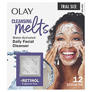 Olay Cleansing Melts Water-Activated Daily Facial Cleanser + Retinol