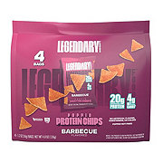 Legendary Foods BBQ Popped Protein Chip 4 pk Bags