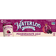 Waterloo Pomegranate Acai Sparkling Water 12 pk Cans