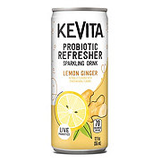 KeVita Probiotic Refresher Sparkling Lemon Ginger Drink