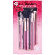 LA Colors Makeup Brush Set - Pink