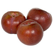 Fresh Red Plums