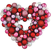 Destination Holiday Heart Shape Ornament Valentine's Wreath