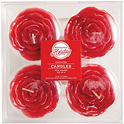 Destination Holiday Rose Shape Valentine's Candles