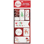 Destination Holiday Candy Cane Lane Sticker Gift Tags