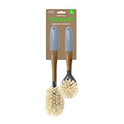 Bright Box Bamboo Bottle Brush Set - Blue