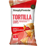 SimplyProtein Restaurant-Style Protein Tortilla Chips Hint of Habanero Flavored