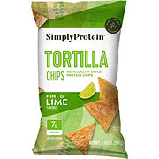 SimplyProtein Restaurant-Style Protein Tortilla Chips Hint of Lime Flavored
