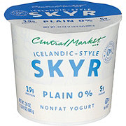 Central Market Icelandic-Style Skyr Nonfat Yogurt - Plain