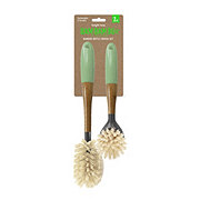 Bright Box Bamboo Bottle Brush Set - Green