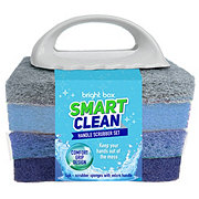 Bright Box Scrubber With Handle - Blue