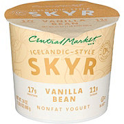 Central Market Icelandic-Style Skyr Nonfat Yogurt – Vanilla Bean