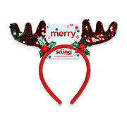 Scunci Reindeer Sequins Headband