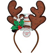 Scunci Reindeer Light Up Headband