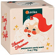 Latika Body Essentials Santa Shower Steamer - Peppermint Candy