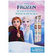 Paper Magic Frozen Pencil Valentine's Exchange Cards