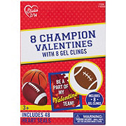 Paper Magic Champion Sports Valentine's Exchange Cards