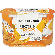 Power Crunch Protein Crisps 2 pk Canisters - Cheddar