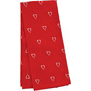 Destination Holiday Valentine's Kitchen Towel - Red Mini Hearts