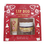 Lulu Lip Duo Set - Red Candy Cane Crush