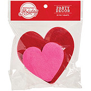 Destination Holiday Felt Valentine's Hearts