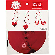 Destination Holiday Heart Dangler, 3 pk