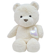 Destination Holiday Teddy Bear Valentine's Plush - White