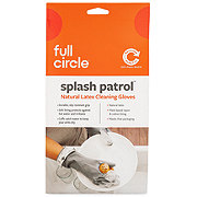 Full Circle Splash Patrol Natural Latex Cleaning Gloves