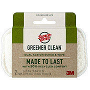 Scotch-Brite Greener Clean Dual Action Scrub & Wipe