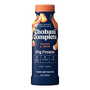 Chobani Complete Peaches & Cream Yogurt Shake