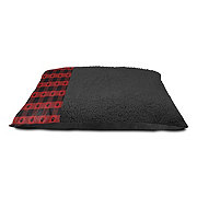 Spot Sleep Zone Red & Black Pet Bed Sherpa & Linen