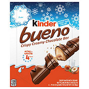 Kinder Bueno Crispy Creamy Chocolate Bar Christmas Candy, 4 pk