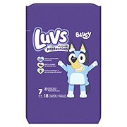Luvs Platinum Protection Bluey Baby Diapers - Size 7