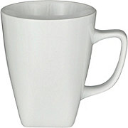 our goods Square Porcelain Mug - White