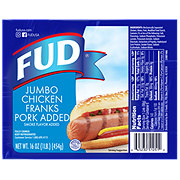 FUD Jumbo Chicken & Pork Franks