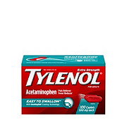 Tylenol Extra Strength Fever & Pain Reliever Easy To Swallow Caplets